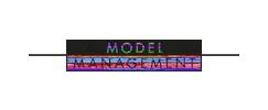 Model Management Sticker