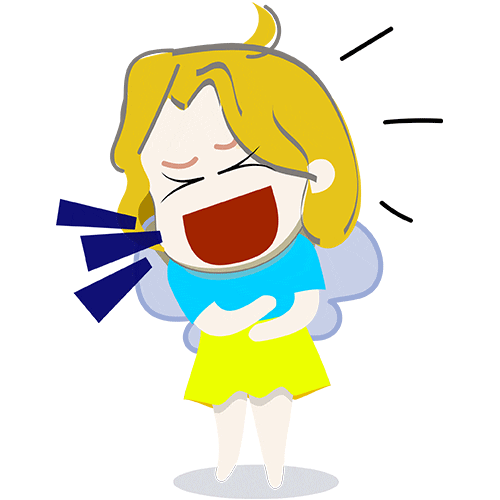 Fairy Laught Sticker by Be Perfect