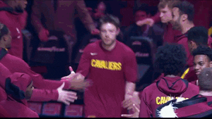 Excited Cleveland Cavaliers GIF by NBA