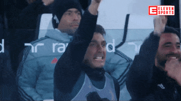 Happy Come On GIF by ElevenSportsBE