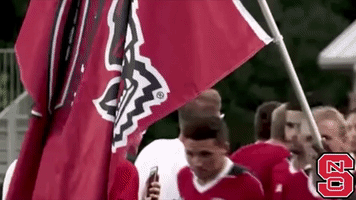 Game Day Soccer GIF by NC State Athletics