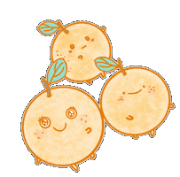 Orange Mikan Sticker