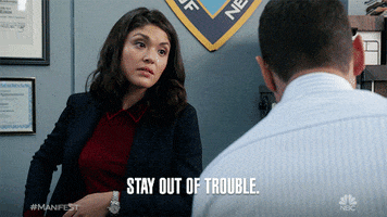 Stay Out Of Trouble Nbc GIF by Manifest