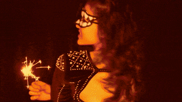 New Years Eve Fireworks GIF by Dasha Grady