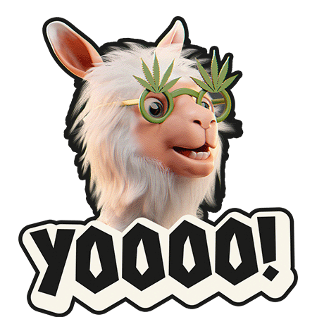 Chill Weed Sticker by Greeneo