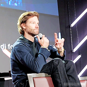 Jared Padalecki Middle Finger GIF