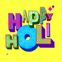 Holi Festival Holiday GIF by Hello All