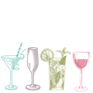 Drunk Happy Hour Sticker by Tina Ness