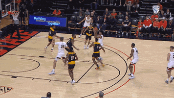 Excited Basketball GIF by Pac-12 Network