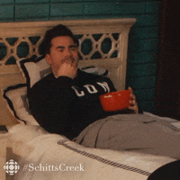 Schitts Creek Eating GIF by CBC