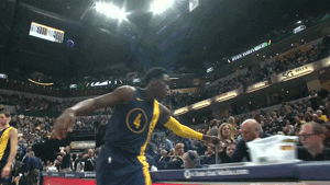 indiana pacers thank you GIF by NBA