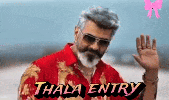 Thala Entry GIF