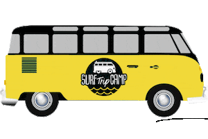 Road Trip Van Sticker by Surf Trip Camp