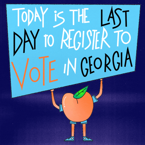 Register To Vote Voter Registration GIF by Creative Courage