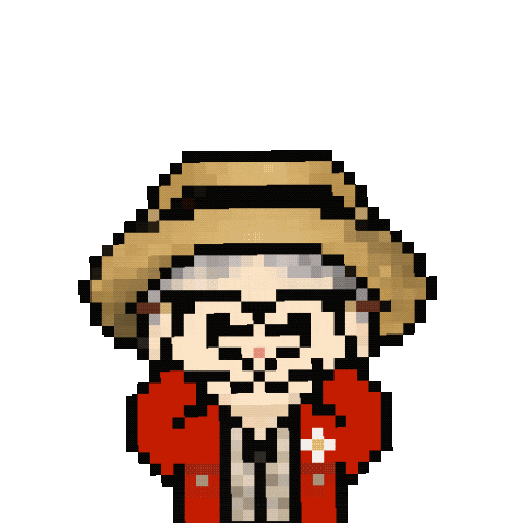 Pixel Love Sticker