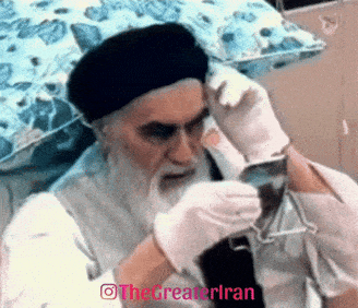Khomeini meme gif