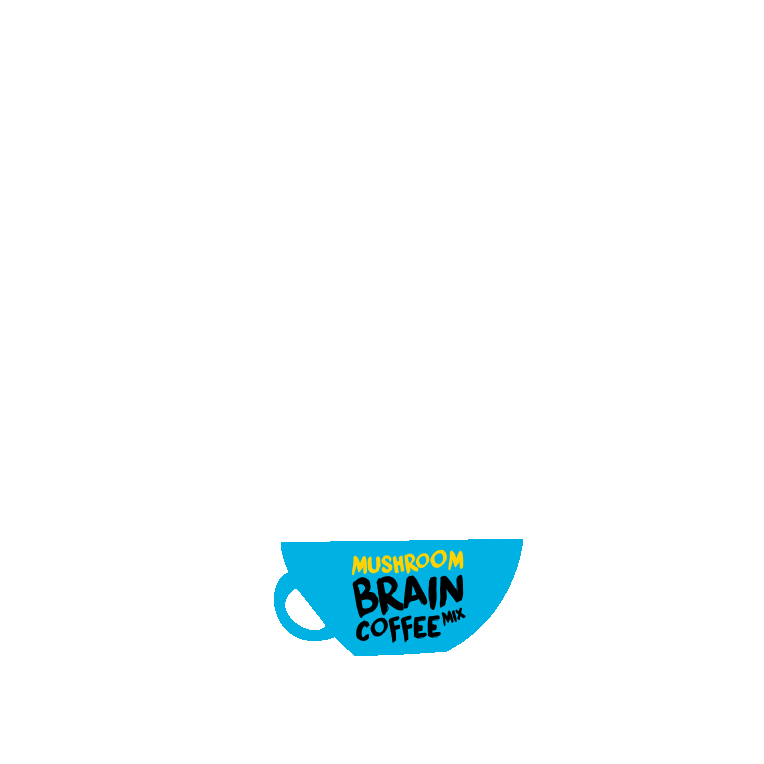 Power Brain Sticker by Shroomzup