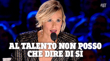 Tv Show Tv8 GIF by Italia's Got Talent