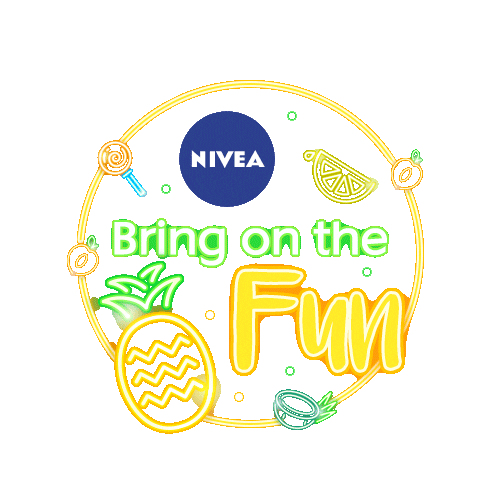 Bring On The Fun Sticker by NIVEA India