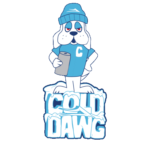 Lakaiordie Colddawg Sticker by Lakai LTD