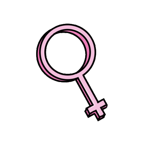 Girl Pink Sticker