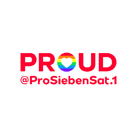 Proud Pride Sticker by ProSiebenSat.1