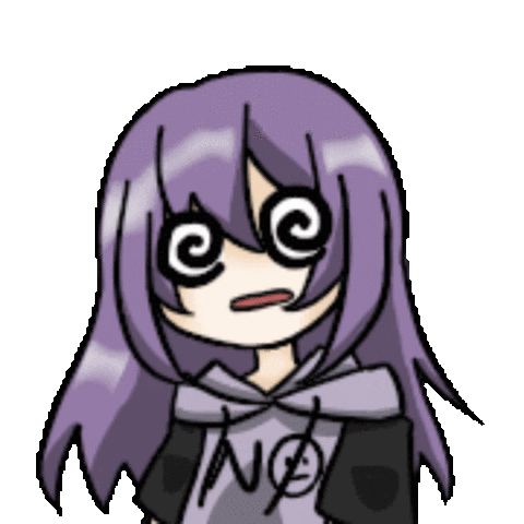 Violet What Sticker