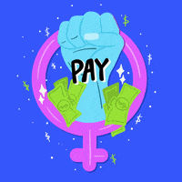 Pay Up Raised Fist GIF by INTO ACTION