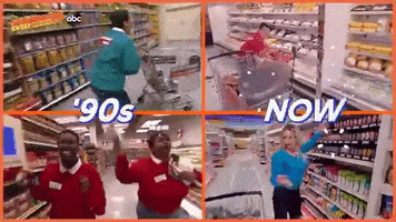 Supermarket Sweep GIF by As The Bunny Hops