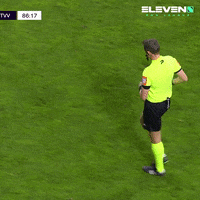 Red Card Referee GIF by ElevenSportsBE