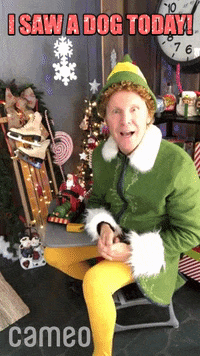 Buddy The Elf Excited Gif