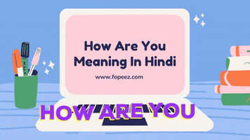 How Are You GIF