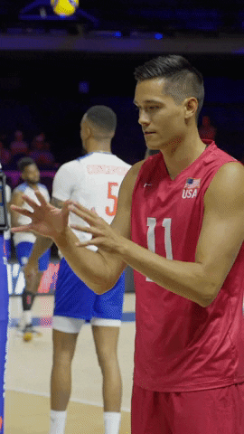 Sport Smash GIF by Volleyball World