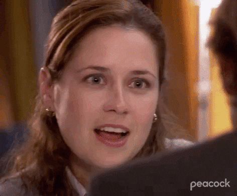 dunder mifflin this is pam gif