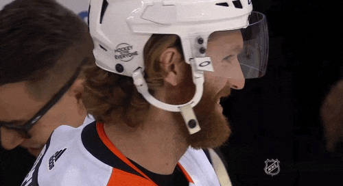 Ice Hockey Smile GIF by NHL - Ice Hockey Smile GIF by NHL