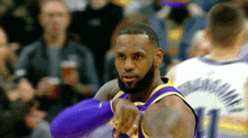 come at me lebron james GIF by NBA