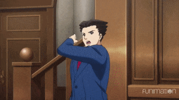 ace attorney power GIF by Funimation