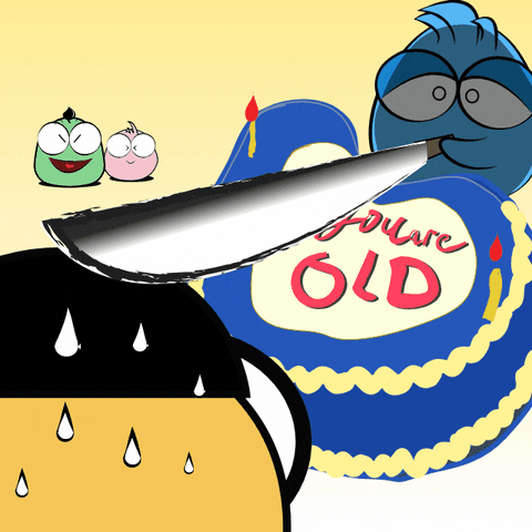 Animation Birthday GIF by Angel the Mudskipper