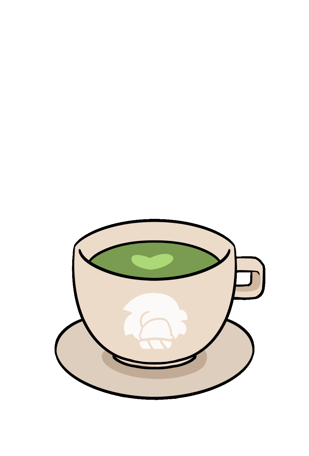 Green Tea Love Sticker by A is for Ai for iOS & Android GIPHY