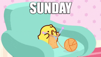 Happy Sunday Home GIF by Molang