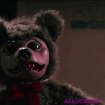 demonic toys horror movies GIF by absurdnoise