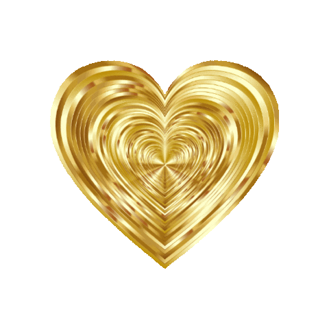 Corazon De Oro Love Sticker by ALAS EN ACCION