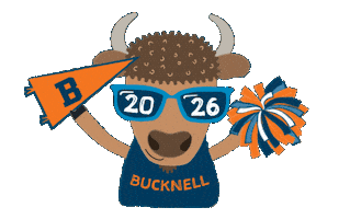 Spirit Celebrate Sticker by Bucknell University