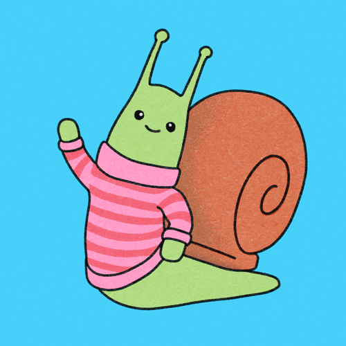 waving snail