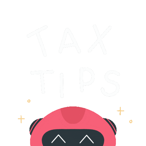 Taxes Ember Sticker by relatable doodles