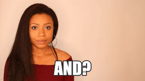 Whatever Shrug GIF by Shalita Grant