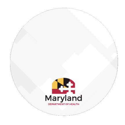 Maryland Department of Health Sticker
