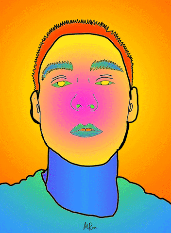 Self Portrait GIF by Miron