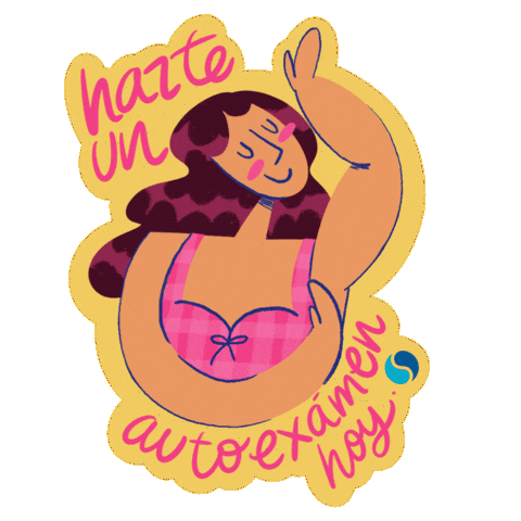 Cancer De Mama Sticker by Auna Peru