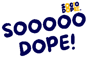 SOCIODOPE. Sticker